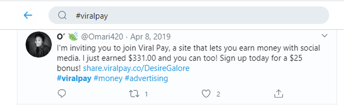 Viral-Pay-Referals-Twitter
