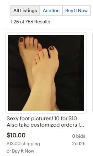 How-to-sell-feet-pics-on-ebay