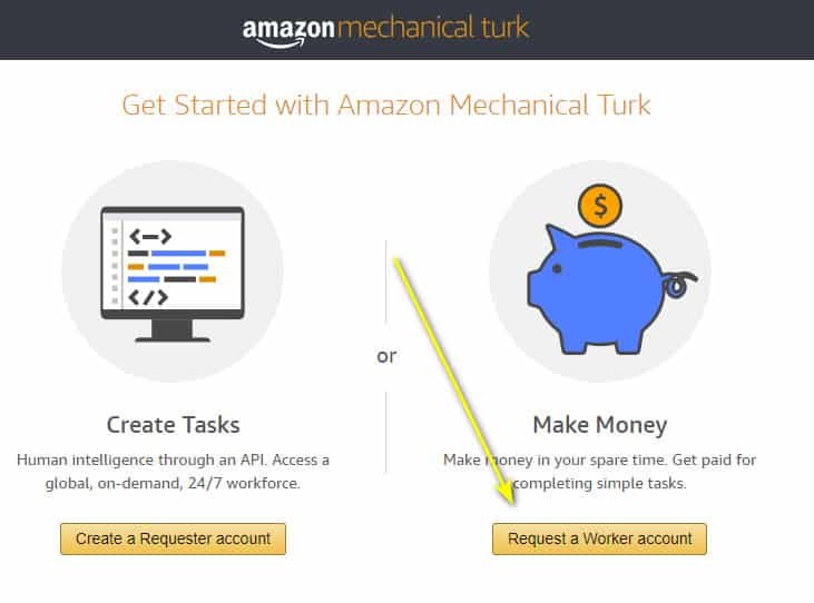 how to make $50 a day on mturk- sign up step one 2