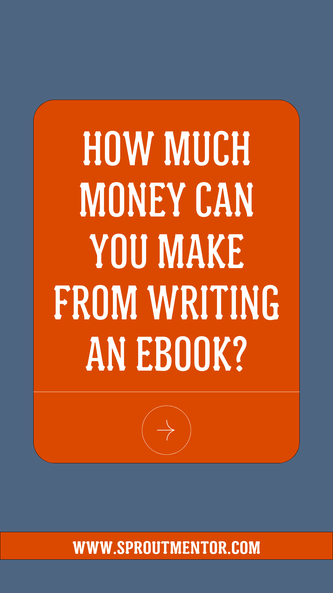 How Much Money Can You Make from Writing an Ebook?