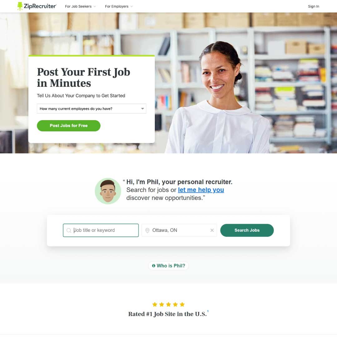 ZipRecruiter-Job-Search-Engine