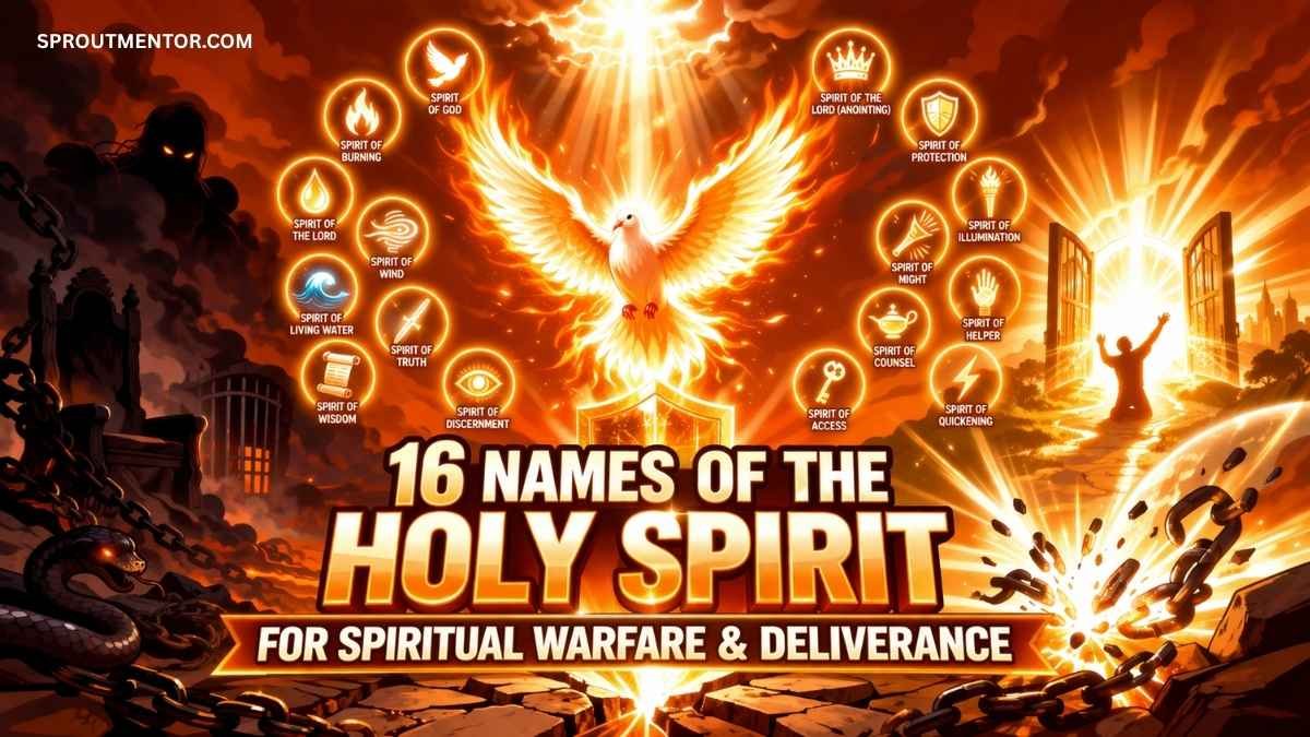 16 Names of the Holy Spirit for Spiritual Warfare and Deliverance