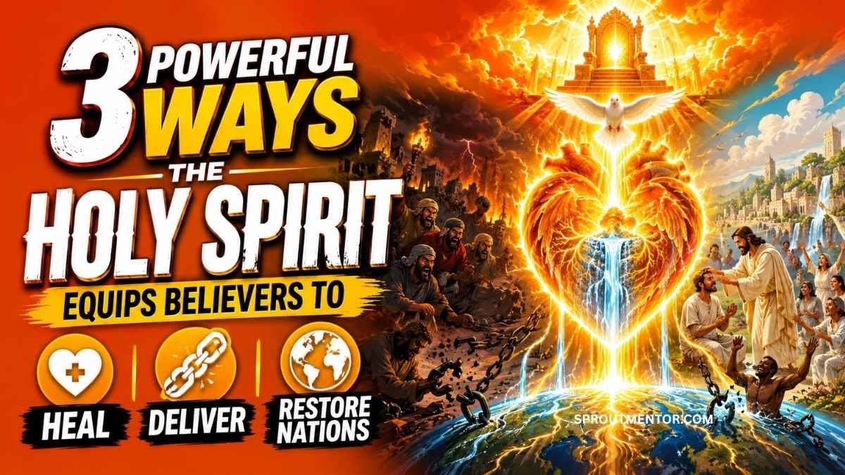 3 Powerful Ways the Holy Spirit Equips Believers to Heal, Deliver and Restore Nations