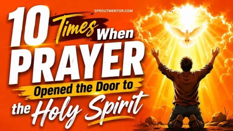 10 Times When PRAYER Opened the Door to the Holy Spirit