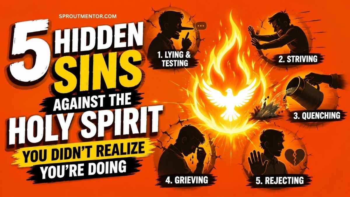 5 Hidden Sins Against the Holy Spirit You Didn’t Realize You’re Doing